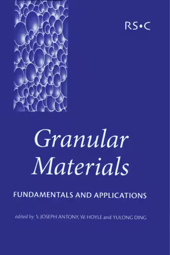 خرید و دانلود نسخه کامل کتاب Granular Materials: Fundamentals and Applications