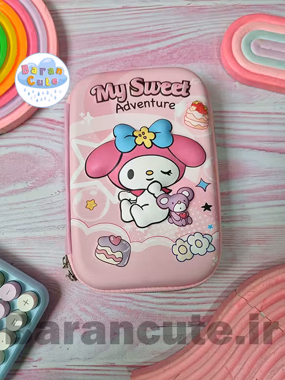 جامدادی کتابی برجسته طرح ملودی