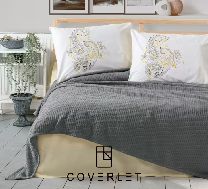 روتختی پیکه طوسی و زرد طرح Lori