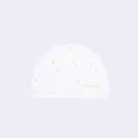 کلاه شنا نابایجی – دکتلون Nabaiji Coated Mesh Swimming Cap – Printed Fabric – Size S – White