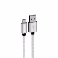 کابل تبدیل USB به لایتنینگ اکسپلور مدل XP-NMFIL طول 1 متر روکش فلزی بافته شده