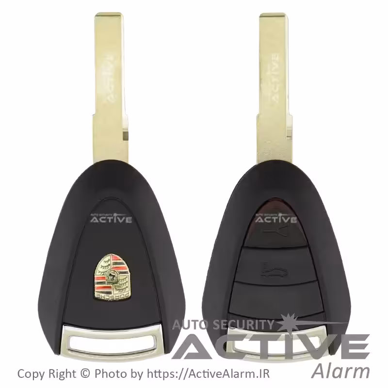 قیمت قاب ریموت فابریک خودرو پورشه باکستر دودکمه