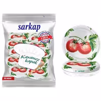 درب بانکه فلزی سرکاپ طرح Hijyenik بسته 10 عددی