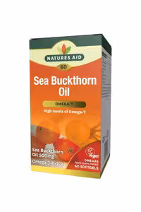 سافت ژل Sea Buckthorn Oil برند Natures Aid - بسته 60 عددی