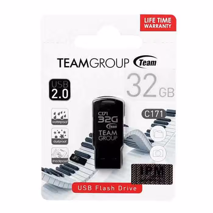 فلش مموری تیم گروپ Team Group C171 USB 2.0 ظرفیت 32 گیگابایت
