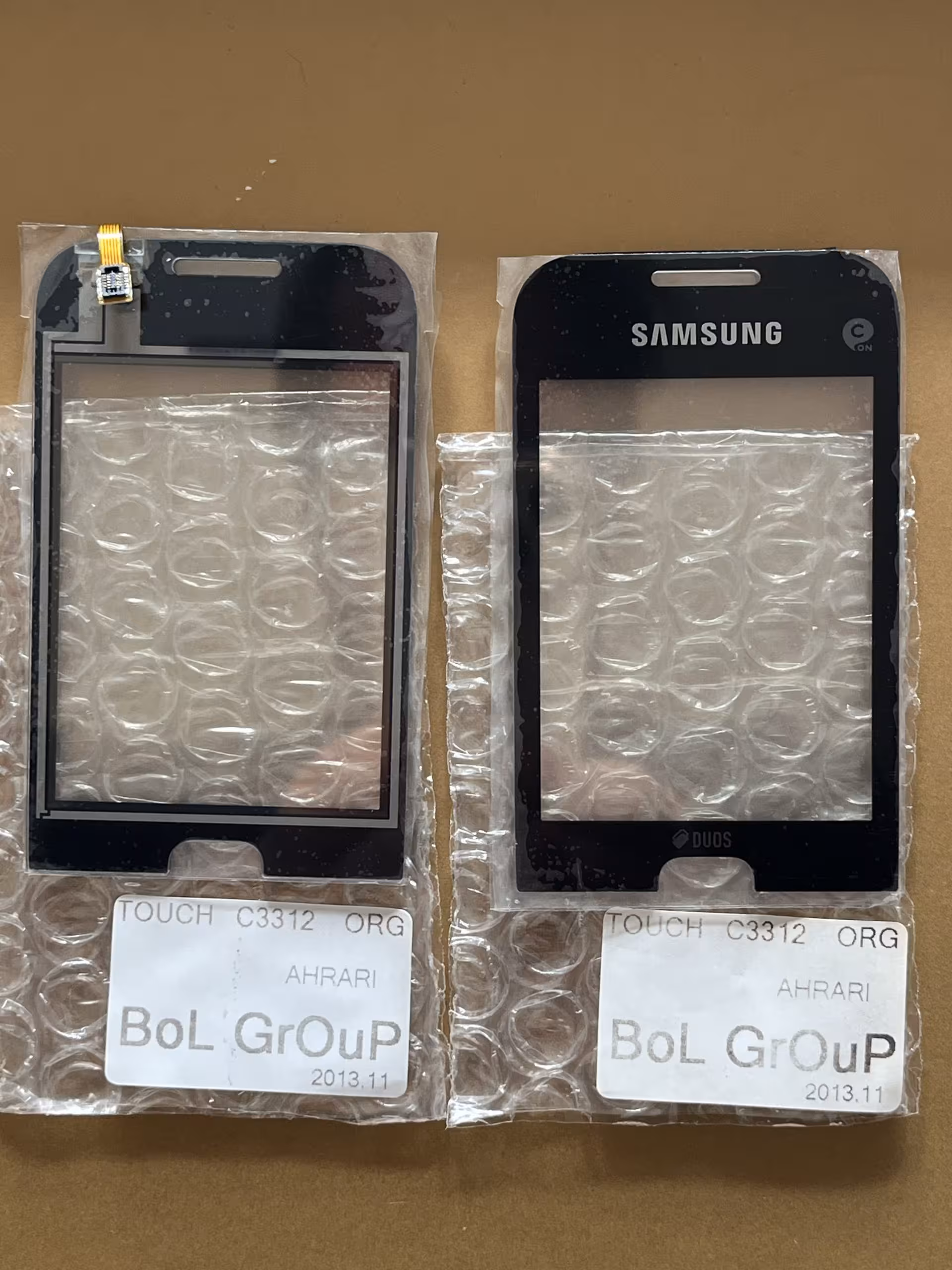 تاچ سامسونگ TOUCH Samsung Galaxy C3312 اصلی شرکتی نو و آکبند رنگ مشکی &#8220;اصالت کالا&#8221;:&#8221;اورجینال&#8221;