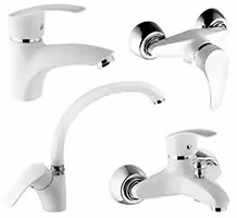 شیرآلات البرز روز مدل مروارید سفید