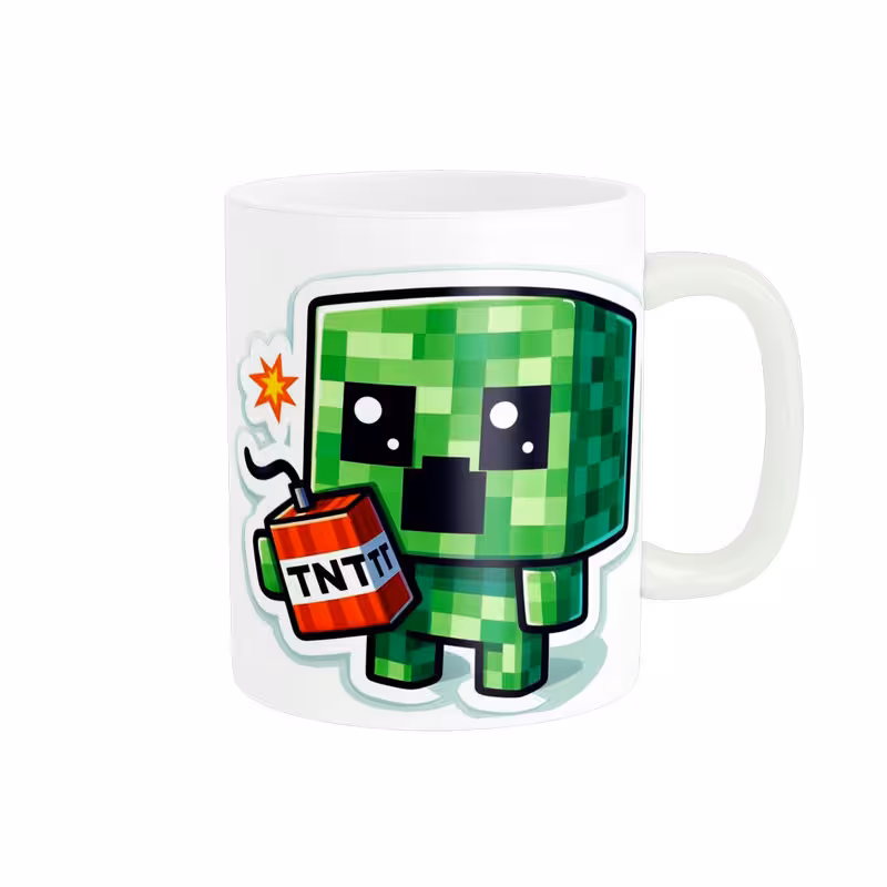 ماگ پاد آفرین مدل ماینکرفت minecraft فانتزی پینترستی کد 617