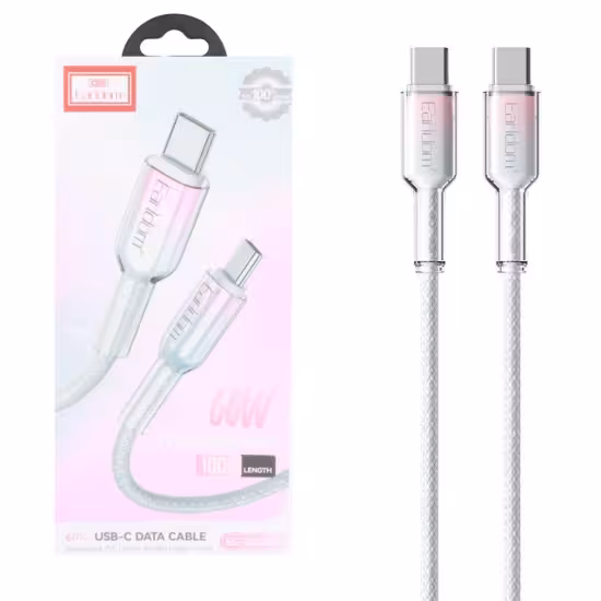 کابل تبدیل USB-C به USB-C ارلدام مدل EC-204C-C