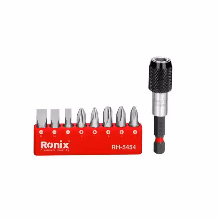 ست سری پیچ گوشتی و رابط اتصال سریع رونیکس مدل RH-5454