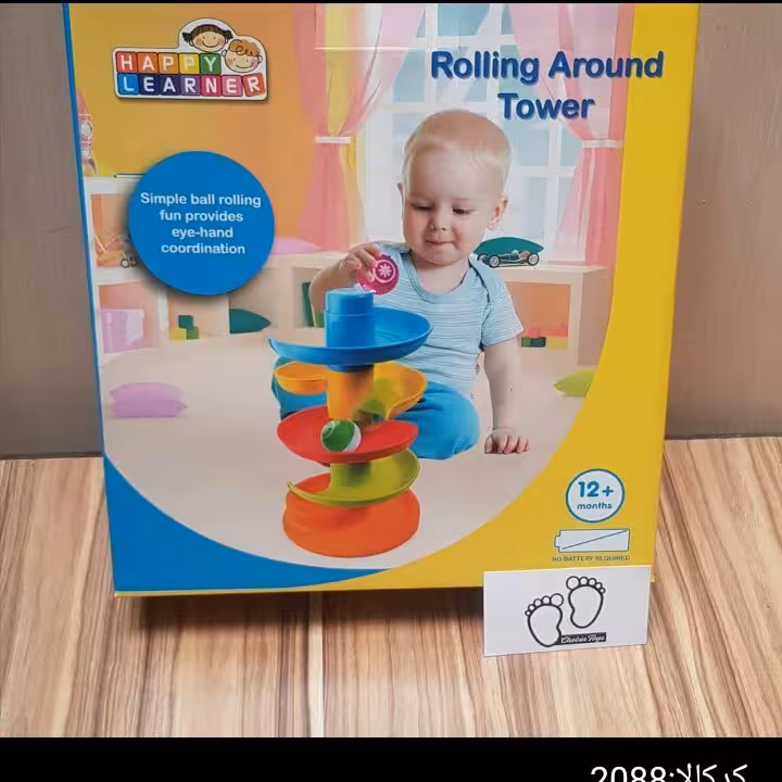 رولینگ برج توپ دار مخصوص بچه های 12ماه