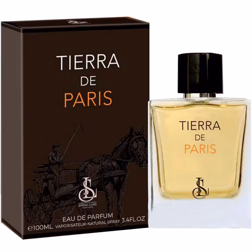 ادکلن مردانه اسپرینگ لیلیز مدل Tierra De Paris حجم 100 میلی لیتر