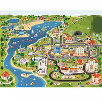 قیمت و خرید زمین بازی شهر کوچک مدل S300