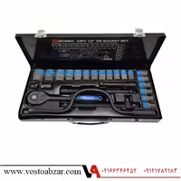 جعبه بکس 24 پارچه درایو 1/2 مشکی سنگین اینتیمکس مدل 4007