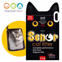 خاک گربه 5 کیلویی سنور