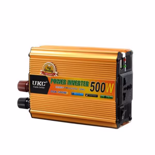 مبدل برق اینورتر خودرو 500 وات UKC