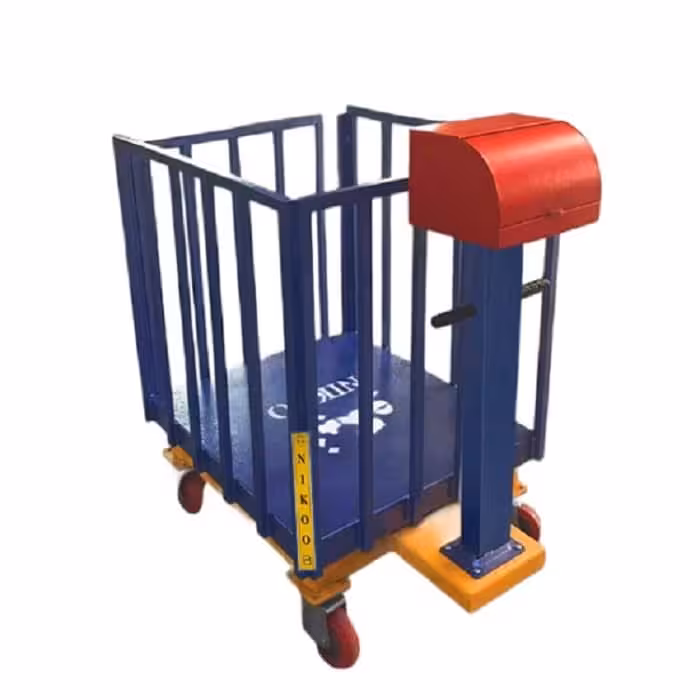 باسکول نیکو مدل دامکش 750 کیلویی چرخدار