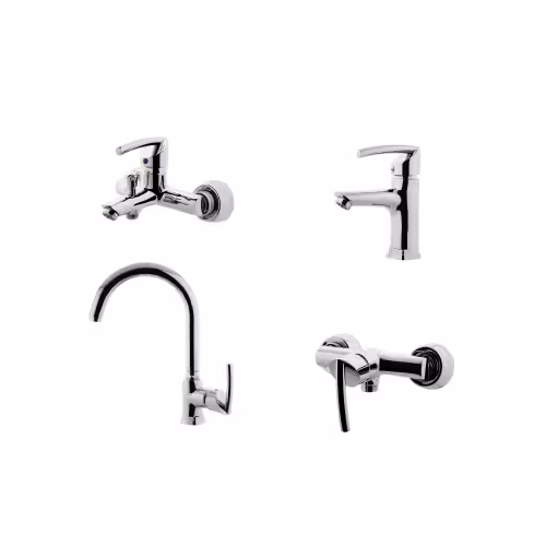 ست شیرآلات البرز روز مدل ستاره