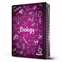 دفتر فرمول 100 برگ رحلی جلد سخت Biology پونیکس