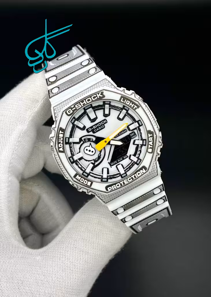 خرید ساعت اسپرت جی شاک مدل 2100 بند سیلیکونی کیفیت عالی ضدآب صد در صد کد 1923947 - ردگل