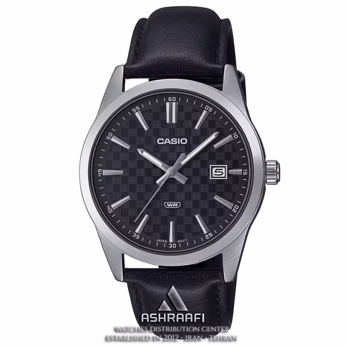 ساعت مردانه کاسیو بند چرمی Casio MTP-VD03L-1A
