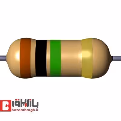 مقاومت 1 مگا اهم 1/2 وات 5 درصد