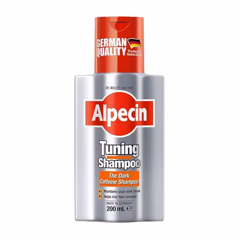 شامپو رفع سفیدی مو آلپسین مدل tuning shampoo حجم 200ml