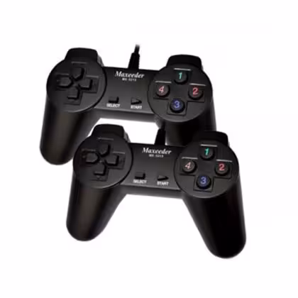 گیم پد دوبل بدون شوک Maxeeder MX-0211