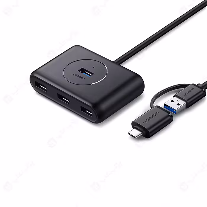 هاب 4 پورت USB 3.0 یوگرین مدل CR113