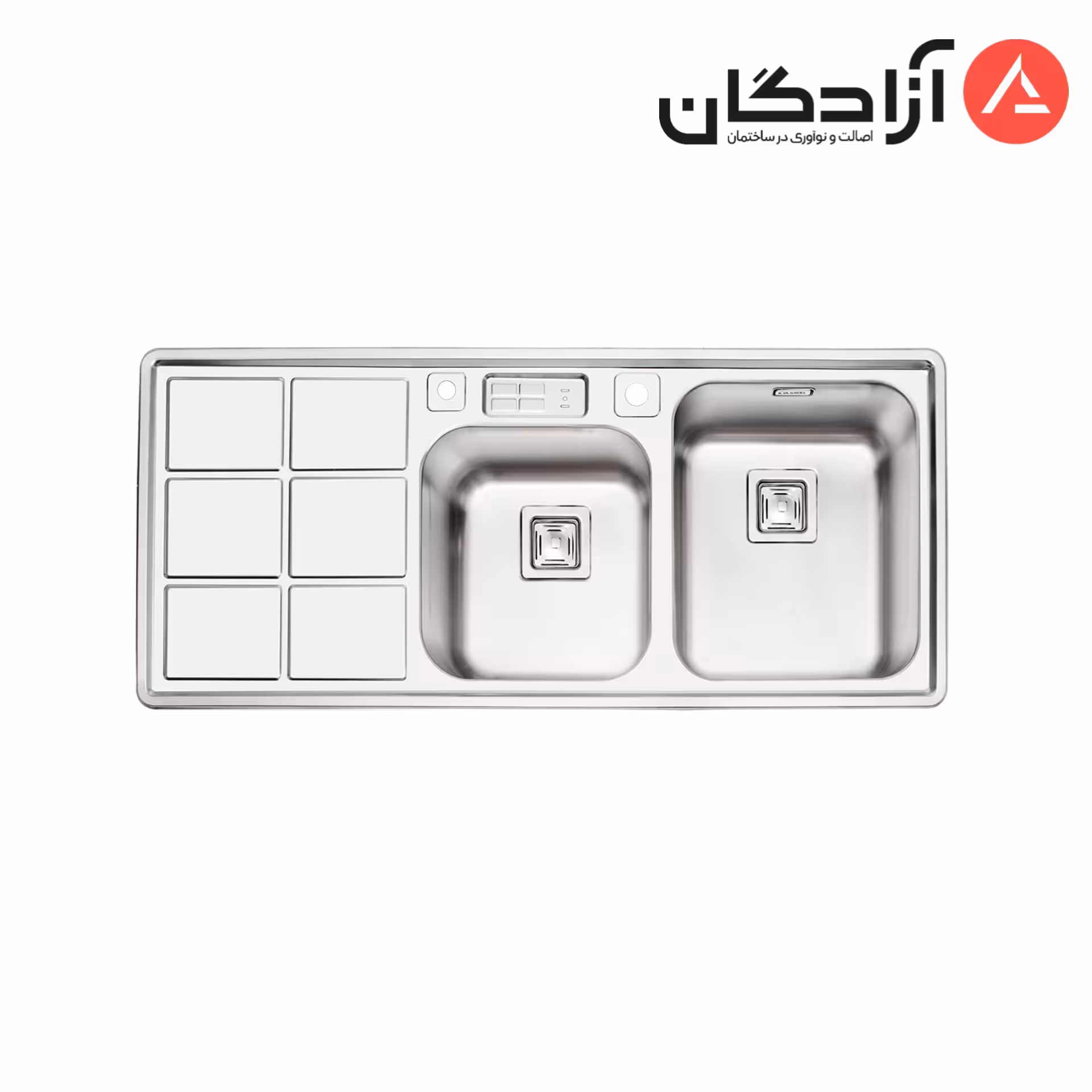 سینک فانتزی توکار ایلیااستیل 2065