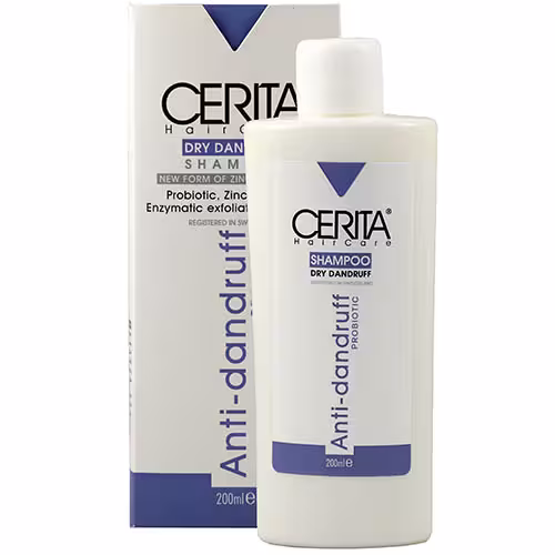 شامپو ضد شوره موهای خشک سریتا