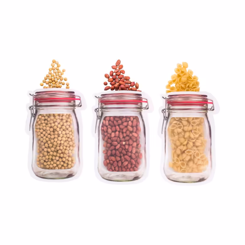 زیپ کیپ متوسط طرح بانکه بسته 3 عددی