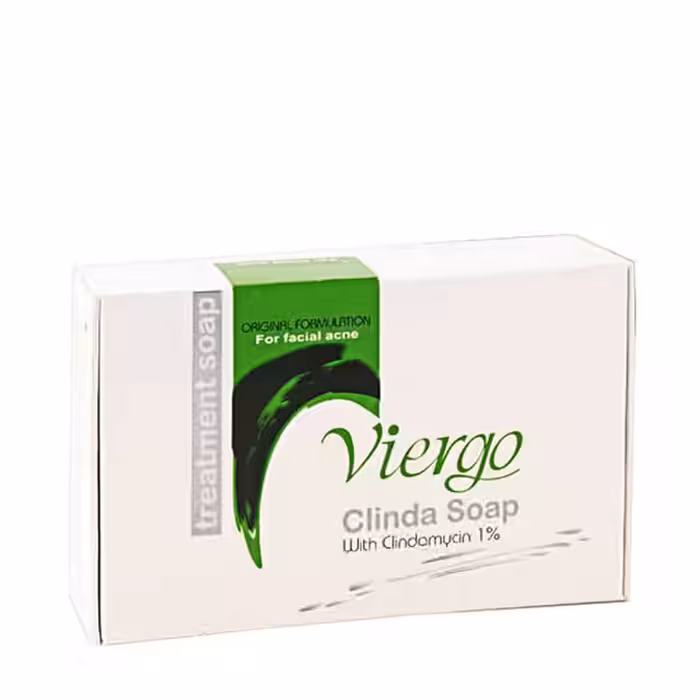 صابون آنتی باکتریال ویرگو مدل کلیندا 100 گرمی