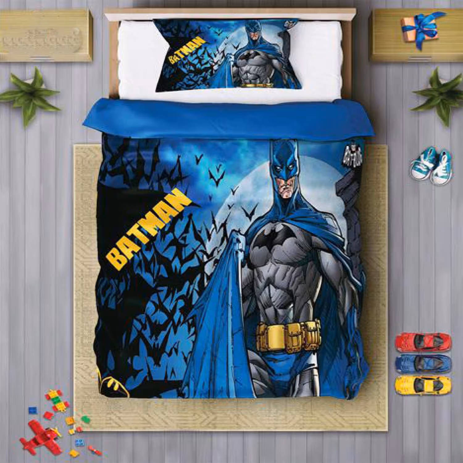 سرویس روتختی پسرانه چیداری مدل 7146 یک نفره چهار تکه