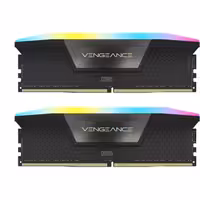 رم DDR5 دسکتاپ 32 گیگابایت 6200Mhz CL36 کورسیر مدل VENGEANCE RGB دو کاناله
