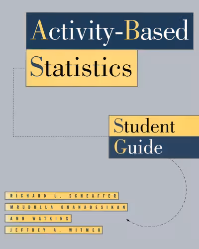 خرید و دانلود نسخه کامل کتاب Activity-Based Statistics: Student Guide