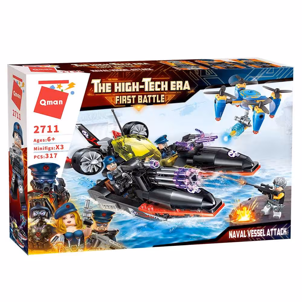 ساختنی کیومن مدل مبارزه دریایی کد 2711