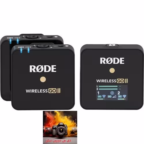 میکروفون بی سیم یقه ای رود Rode Wireless Go II Black