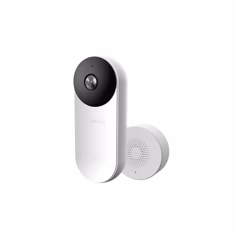 زنگ در هوشمند آرنتی Arenti Laxihub BellCam 1080p Battery Video Doorbell همراه با کارت حافظه