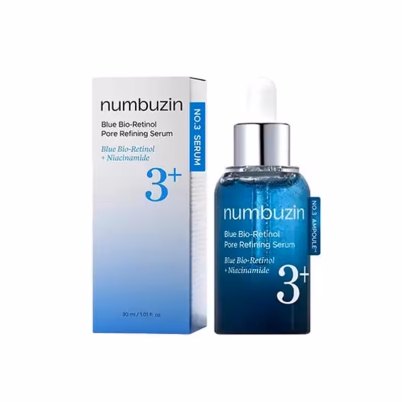 سرم صورت نامبوزین مدل BLUE BIO-RETINOL NIACINAMIDE حجم 30 میل