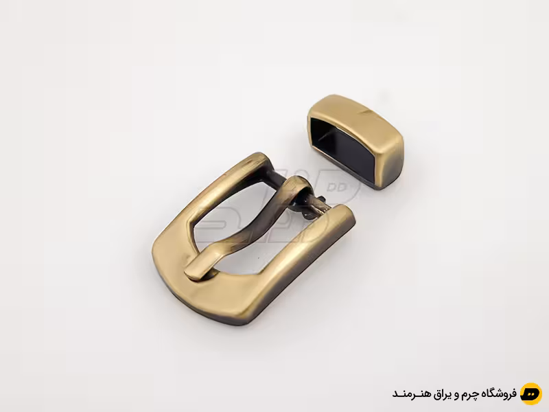 سگک دستبندی پل دار سایز 1.2 رنگ زردقلم