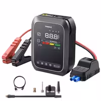 پاوربانک 30000 و کمپرسور باد و جامپ استارتر بیسوس Baseus PrimeTrip BS-CH014 C00245903111 با چراغ قوه
