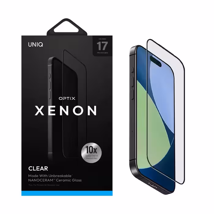 ارسال فوری   امکان خرید حضوری   ارسال رایگان   گلس آیفون 17 پرو مکس UNIQ Optix Xenon Clear