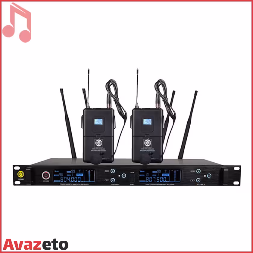 میکروفن بیسیم یقه ای زیکو Zico TD-9000C