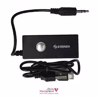 گیرنده صوتی بی‌سیم بلوتوث 5.0، سازگار با سیستم صوتی خودرو و سیستم استریو خانگی با جک 3.5 میلی‌متری