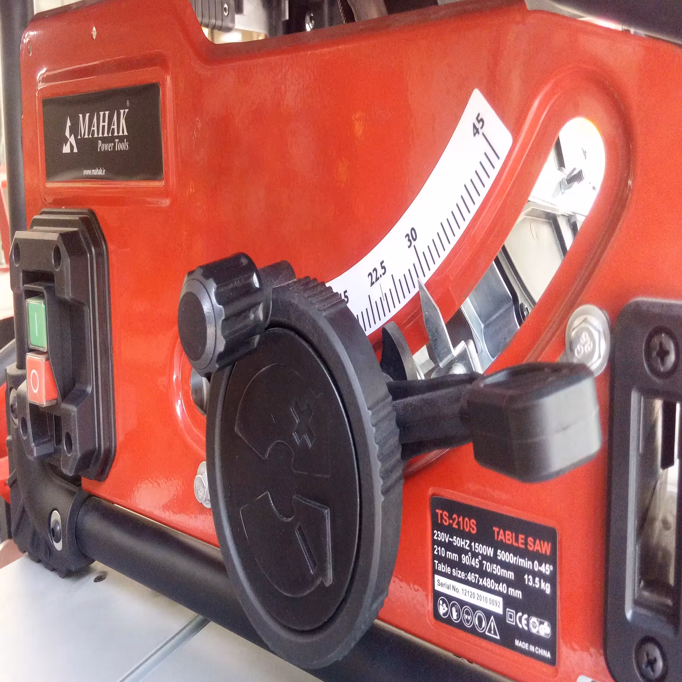 اره رومیزی محک مدل TS-210S