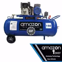 پمپ باد 150 لیتری خوابیده آمازون مدل ama-150