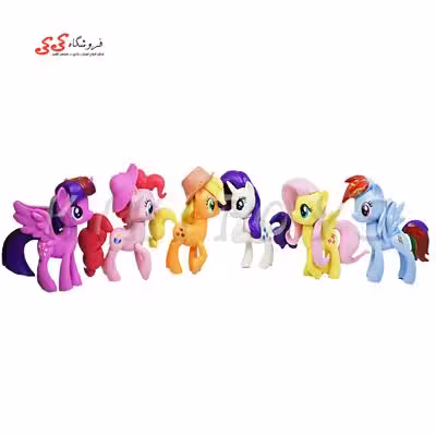 فیگور پونی ست 6 عددی Figure of pony 007