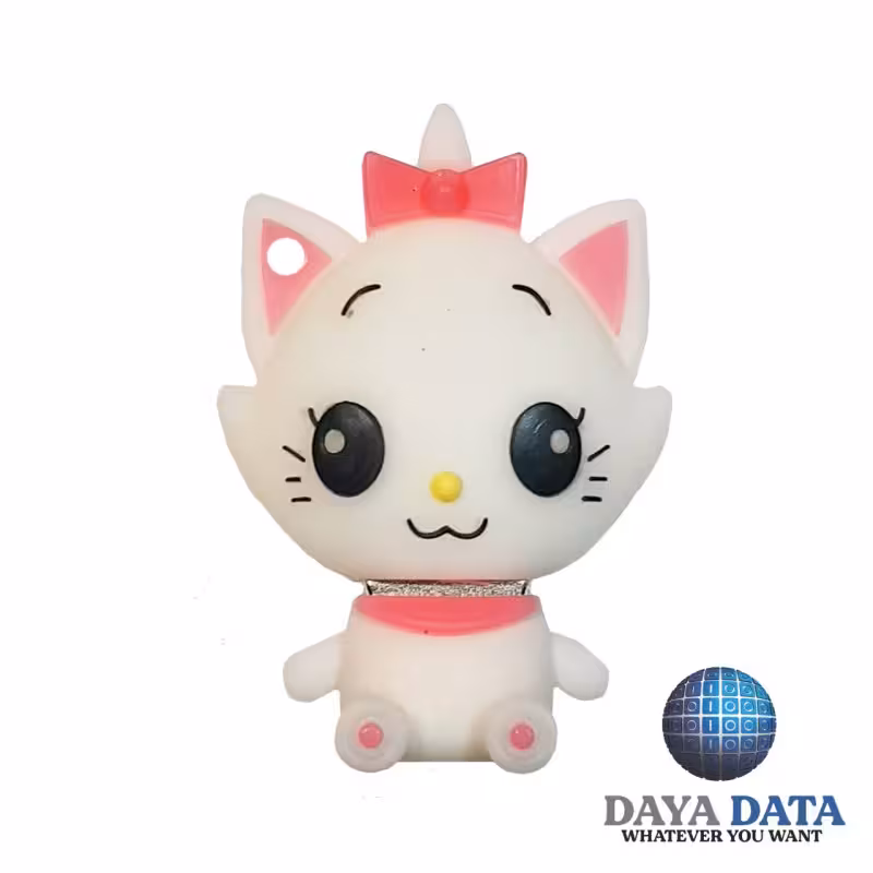 فلش مموری فانتزی  دایا  دیتا  طرح  گربه ملوس  مدلPF1092-13 ظرفیت128GB -USB3 