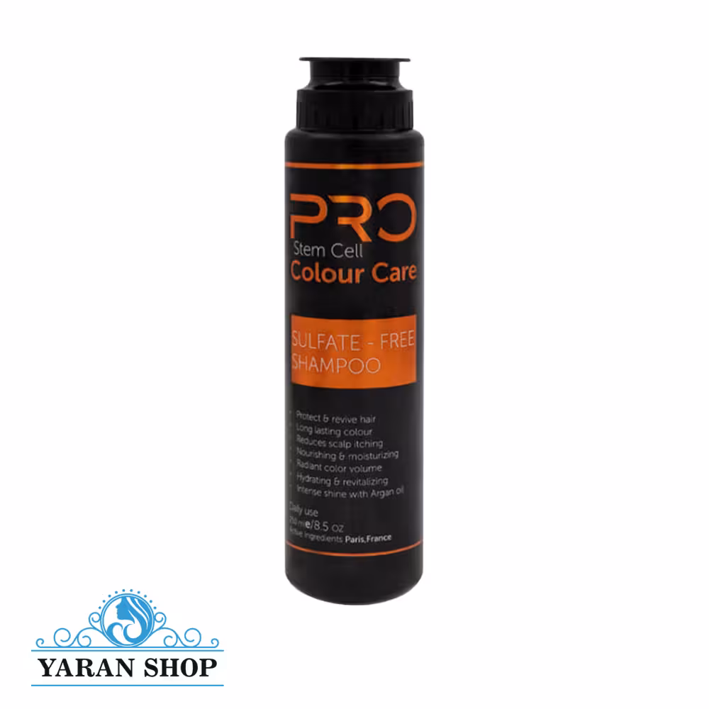 شامپو بدون سولفات استم سل پرو مخصوص موی رنگ و هایلایت